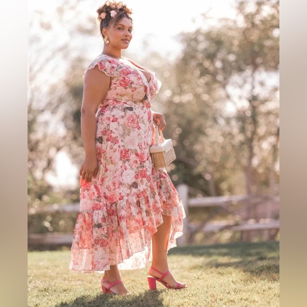 JessaKae Daphne Dress in Fuchsia Rose